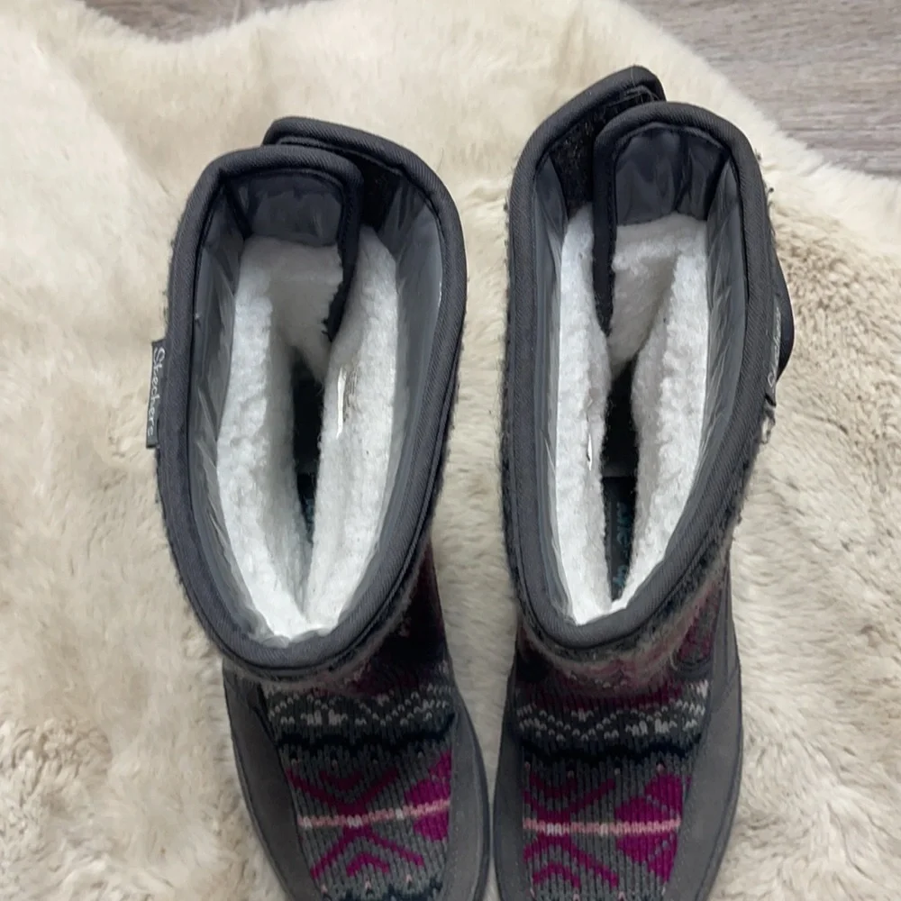 Sketchers Tone Up Chalet Winter Boots Size 6